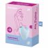 Satisfyer Cutie Heart - oplaadbare luchtdrukclitorisvibrator (blauw)