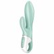 Satisfyer Air Pump Konijn 5 - slimme vibrerende pomp (mintgroen)