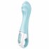 Satisfyer Air Pump Vibrator 5 - slimme opblaasbare vibrator (blauw)