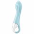 Satisfyer Air Pump Vibrator 5 - slimme opblaasbare vibrator (blauw)