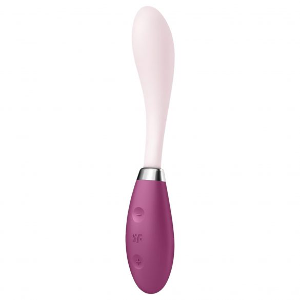 Satisfyer G-Spot Flex 3 - oplaadbare G-spot vibrator (roze-bordeaux)