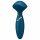 Satisfyer Mini Wand-er - oplaadbare, waterdichte massager vibrator (blauw)