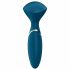 Satisfyer Mini Wand-er - oplaadbare, waterdichte massager vibrator (blauw)