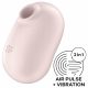 Satisfyer Pro To Go 2 - Oplaadbare luchtdruk clitoris stimulator (beige)