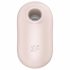 Satisfyer Pro To Go 2 - Oplaadbare luchtdruk clitoris stimulator (beige)