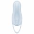 Satisfyer Pocket Pro 1 - oplaadbare luchtgolf clitorisstimulator (blauw)