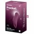 Satisfyer Pocket Pro 1 - oplaadbare luchtdruk clitoris stimulator (paars)