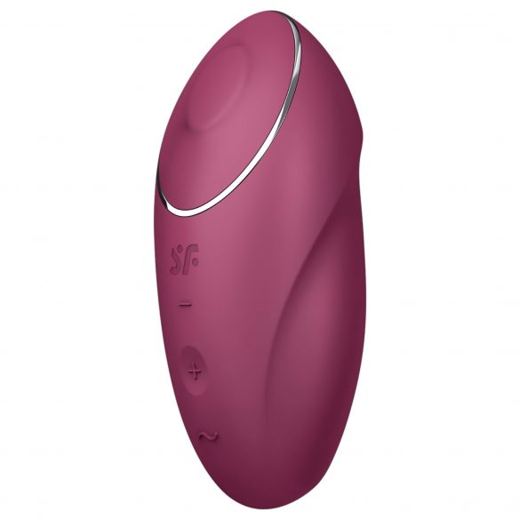 Satisfyer Tap & Climax 1 - 2-in-1 vibrator en clitorisstimulator (rood)