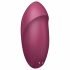 Satisfyer Tap & Climax 1 - 2-in-1 vibrator en clitorisstimulator (rood)