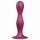 Satisfyer Double Ball-R - zuigvoet gewichtige dildo (rood)