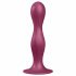 Satisfyer Double Ball-R - zuigvoet gewichtige dildo (rood)