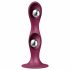 Satisfyer Double Ball-R - zuigvoet gewichtige dildo (rood)