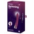 Satisfyer Draaiende G-punt vibrator (rood)