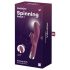 Satisfyer Spinning Rabbit 1 - draaiende vibrator met clitorisstimulator (rood)