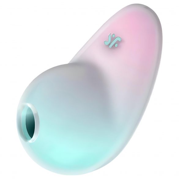 Satisfyer Pixie Dust - oplaadbare luchtdruk clitoris stimulator (mint-roze)