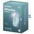 Satisfyer Mission Control - oplaadbare luchtdruk clitorisstimulator (blauw)