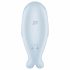 Satisfyer Seal You Soon - oplaadbare luchtdruk clitoris stimulator (blauw)