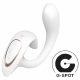 Satisfyer G voor Godin 1 - clitoris- en G-spot vibrator (wit)