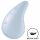 Satisfyer Dew Drop - oplaadbare, waterdichte clitoris vibrator (blauw)