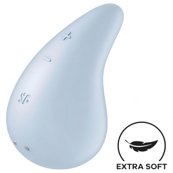 Satisfyer Dew Drop - oplaadbare, waterdichte clitoris vibrator (blauw)