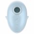 Satisfyer Cutie Ghost - oplaadbare luchtdruk clitorisstimulator (blauw)