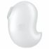 Satisfyer Cutie Ghost - oplaadbare luchtdruk clitoris stimulátor (wit)