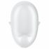 Satisfyer Cutie Ghost - oplaadbare luchtdruk clitoris stimulátor (wit)