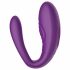 Mrow - draadloze, waterdichte vibrator met 3 motoren (paars)