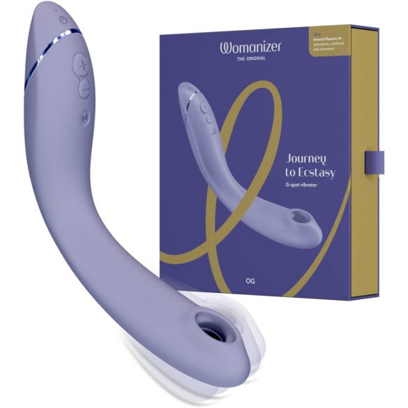 Womanizer OG - oplaadbare luchtgolven 2in1 G-spot vibrator (paars)