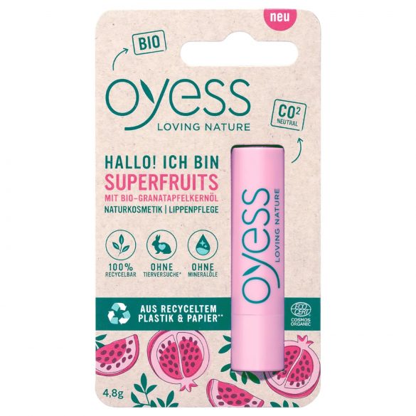 Oyess BIO - superfruit lippenbalsem