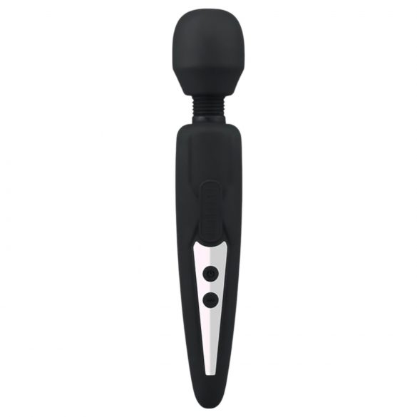 Mrow - oplaadbare, waterdichte massager vibrator (zwart)