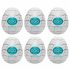 TENGA Egg Wavy II - masturbatie-ei (6 stuks)