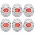 TENGA Egg Boxy - masturbatie-ei (6 stuks)