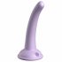 Dillio Curious Five - siliconen dildo met zuignap (15 cm) - paars