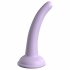 Dillio Curious Five - siliconen dildo met zuignap (15 cm) - paars