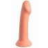 Dillio Grote Held - zuignap siliconen dildo (17cm) - oranje