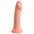 Dillio Grote Held - zuignap siliconen dildo (17cm) - oranje