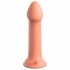 Dillio Grote Held - zuignap siliconen dildo (17cm) - oranje