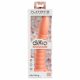 Dillio Wild Thing - zuignap geribbelde dildo (19cm) - oranje