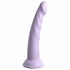 Dillio Slim Zeven - Zuignap Stimulatie Dildo (20cm) - Paars