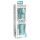 Dillio Slim Zeven - zuignap dildo (20cm) - turquoise