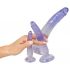 Kristalhelder - Anale Trainer Dildo Set - 3 stuks (transparant-blauw)