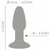 You2Toys - siliconen anale dildo (gekleurde)