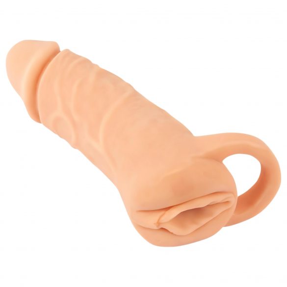 Nature Skin - penis sleeve en kunstvagina - 18cm (natuurlijk)