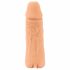 Nature Skin - penis sleeve en kunstvagina - 18cm (natuurlijk)