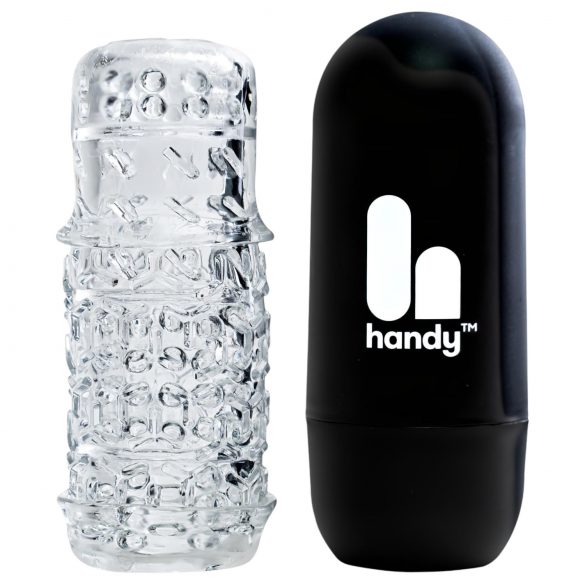 De Handy TrueGrip Gen 2 Sleeve - masturbator (transparant)