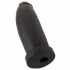 Realistixxx Real Giant - gigantische dildo - 30 cm (zwart)