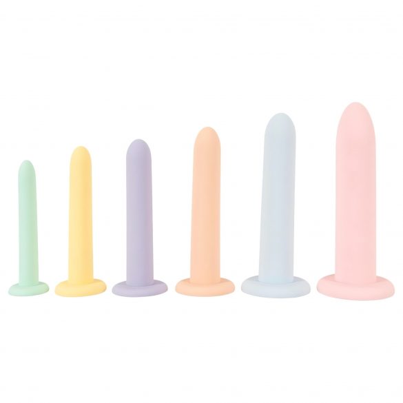 Zes op een Rij - dildo trainer set - 6 stuks (kleurrijk)