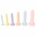 Zes op een Rij - dildo trainer set - 6 stuks (kleurrijk)