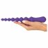 You2Toys - Bolvormige, flexibele analdildo (paars)